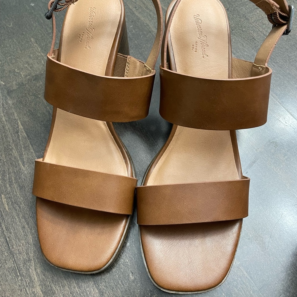 Brown Universal Thread Heels